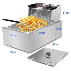 Eletric frying フライヤーの画像