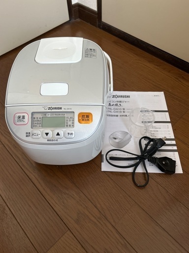 象印 マイコン炊飯ジャー極め炊き NL-DA10
