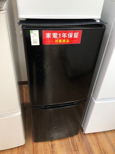 YAMAZEN 2ドア冷蔵庫 YFR-D111 2023年製