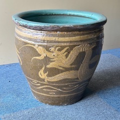 壺　鉢植え　