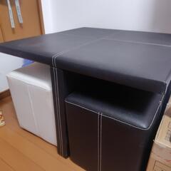 美品テーブル　4脚セット