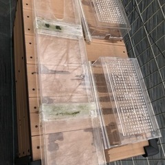 中古品アクリル90cm水槽　特殊サイズの画像