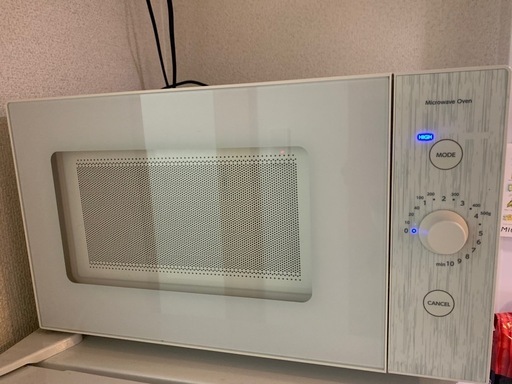 電子レンジ YAMAZEN ホワイト 美品