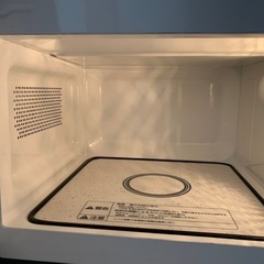 電子レンジ YAMAZEN ホワイト 美品の画像