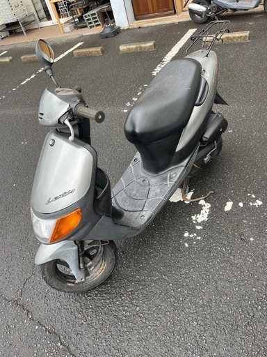 580 SUZUKI スズキ 原付バイク スクーター 50cc Let's レッツ シルバー