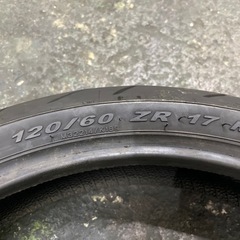 ピレリディアブロ120/60-17中古の画像
