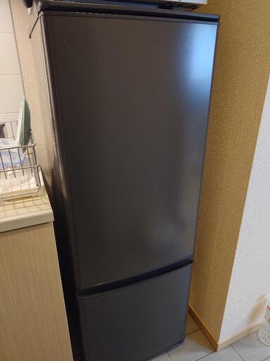 2ドア冷蔵庫