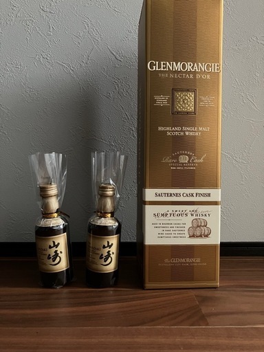 山崎12年　２本Glenmorangie The Nectar D'Or 700ml 受渡し決定\n
