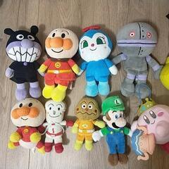 アンパンマン　ぬいぐるみセットの画像