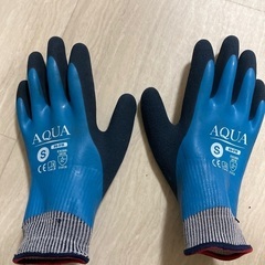 100円作業用　防水手袋S 2組