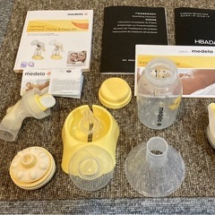 メデラ ハーモニー 手動搾乳機の画像