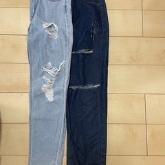 レディース　デニム　h&m ゴージ　ハイウエスト