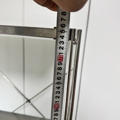 無印良品 ステンレスユニットシェルフの画像