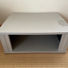液晶テレビ19型　テレビ台付きの画像