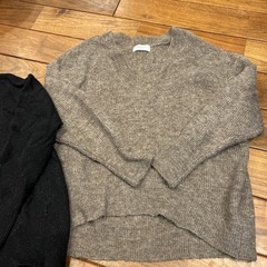 オペークドットクリップ　ニットセーター2枚セットの画像
