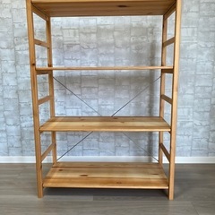  【無印良品】パイン材ユニットシェルフ