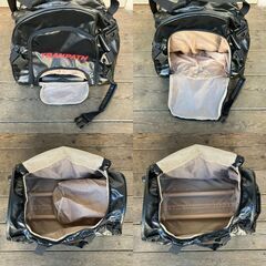 TRANPATH 2WAY キャリーバッグ・ボストンバッグ（ブラック）の画像