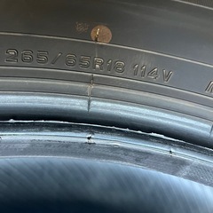 ダンロップ グラントレック AT23 265/65R18 114V  4本セット新車装着タイヤ 純正 サマータイヤの画像