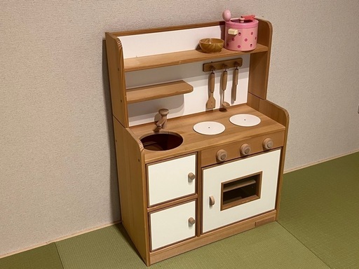 木製ままごとキッチン