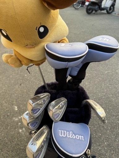 キャディバッグ付きゴルフクラブセット