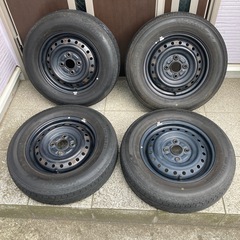 ダイハツ純正　軽自動車用　13インチ4Jスチールホイール　PCD...