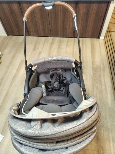 Aprica アップリカ ラクーナクッション AC ベビーカー グレー
