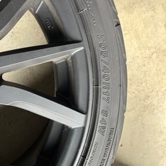 レオニス　205/40R17 4穴ホイールセットの画像