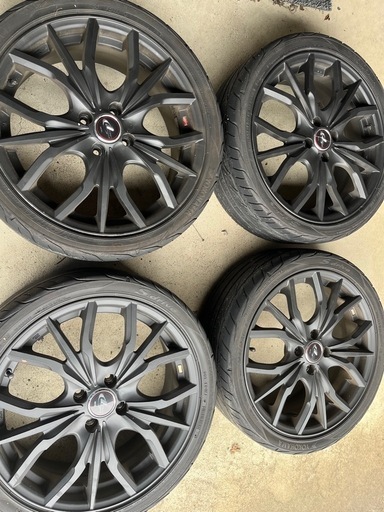 レオニス　205/40R17 4穴ホイールセット