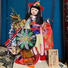 日本人形 藤娘  美品