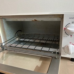 【受渡者決定】オーブントースター　コイズミ　KOS-1019/Wの画像