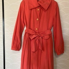 期間限定2000→1800【美品】オレンジ トレンチコート スプ...