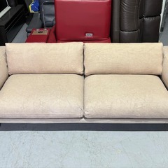 最高級 T’s Mobile社 TRES フルオーダー ロングソファー 布製、幅236cm Used/綺麗の画像