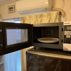 【受付終了します、ありがとうございました】電子レンジの画像