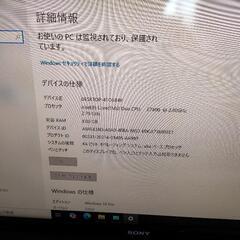 デスクトップPCとモニターセットの画像