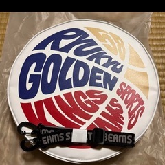 【新品未使用】琉球ゴールデンキングス×BEAMS ボールロゴクッ...