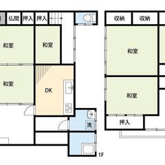 ★初期費用０円★のんびり古民家暮らし１戸建６DK★大竹駅・岩国錦...