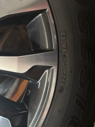 ブリヂストンDUELER A/T トヨタ純正ホイール