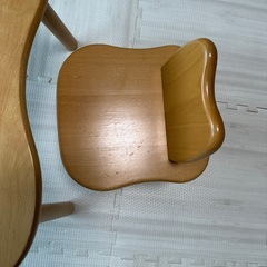 ボーネルンド　テーブル　椅子　2脚セット　　の画像