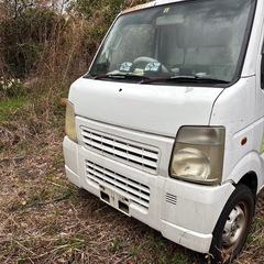 スズキ　キャリー車検なし軽トラ新品タイヤ2本おまけ付きですの画像