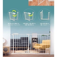 ベビーゲート突っ張り式オートロック式
の画像