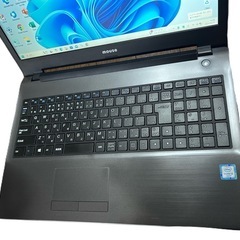 🟢MouseComputer /15.6インチ/液晶1920×1080/ CPUi5第６世代/メモリ8gb/SSD新品256gb/Webカメラ/Windows11/Office2021の画像