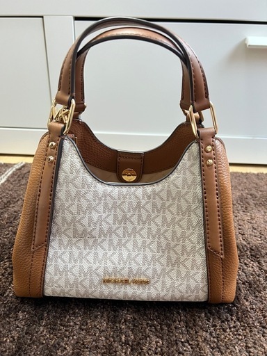 Michael Kors ショルダーバッグ ホワイト/ブラウン