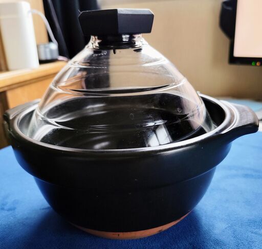 【最終価格！本日15時まで問い合わせの方のみ】ハリオご飯釜2-3合 GNR-200-B