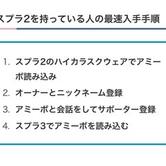 アミーボ限定ギア入手の画像