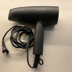 [お渡決定]SALONIA ヘアドライヤー SL-013BK 1200Wの画像
