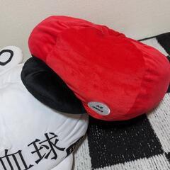 新品🍀はたらく細胞✨赤血球・白血球帽子の画像
