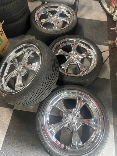 売約済み苫小牧　18インチアルミ4本