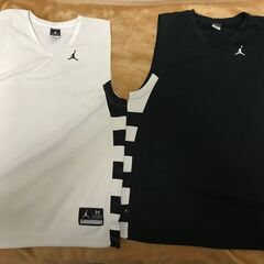 【白M・黒L・紺Mサイズ】ジョーダンタンクトップセット3点
