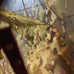 未使用迷彩柄10×1.5mメッシュネット アフガン巻 目隠しカモフラージュ オーニング 日除けの画像