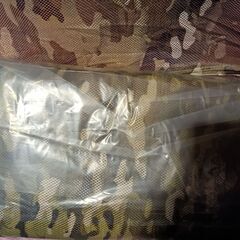 未使用迷彩柄10×1.5mメッシュネット アフガン巻 目隠しカモフラージュ オーニング 日除けの画像